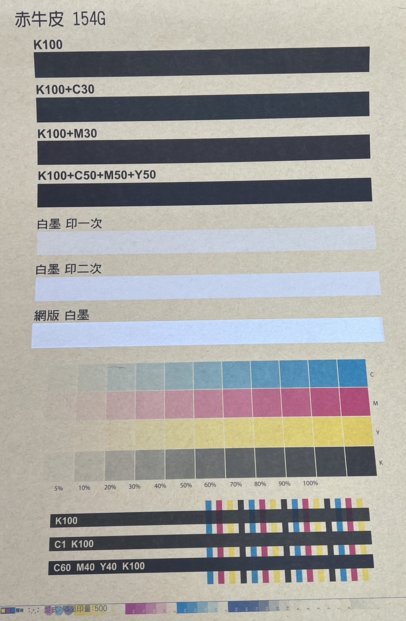 牛皮紙的白度測試